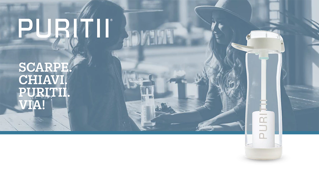 Puritii Water Filtration System Banner